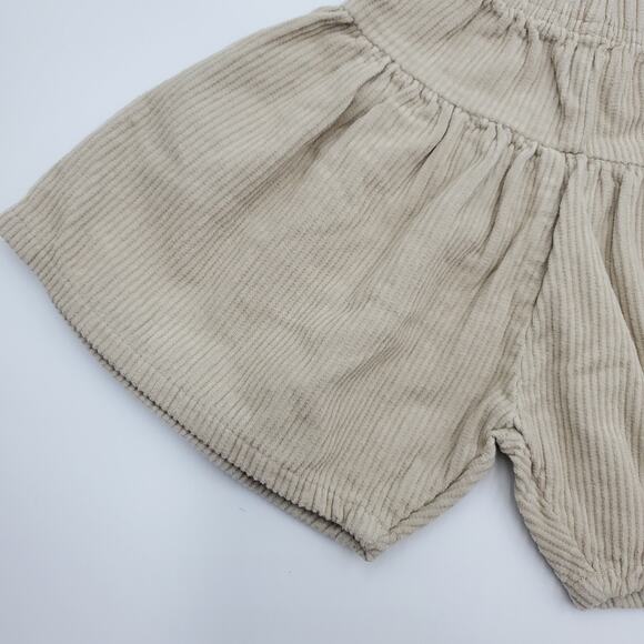 The Simple Folk The Corduroy Culottes in Oatmeal Size 0/3 Months - Picture 4 of 8